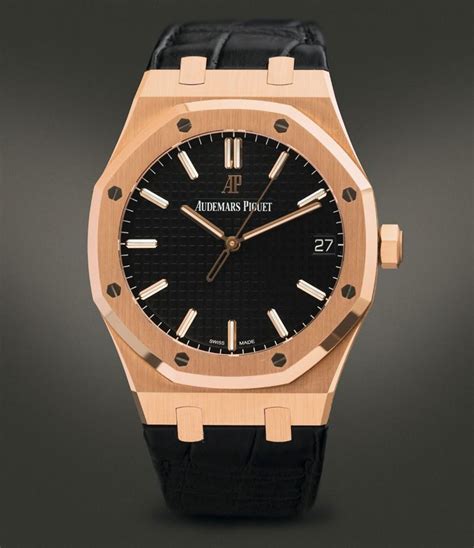 audemars piguet royal oak oro rosa cinturino alligatore marrone 41mm|Vendesi Audemars Piguet Royal Oak 41mm 15400OR Pink Gold .